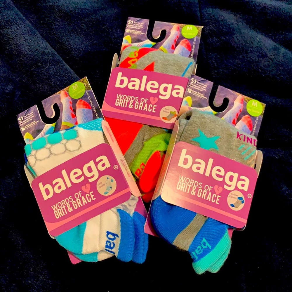 Balega “Words of Grace” No Show Socks